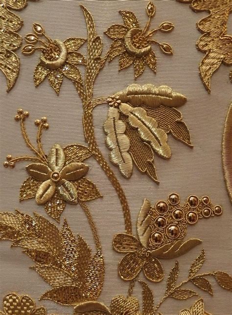 Metallic Embroidery Fabric 